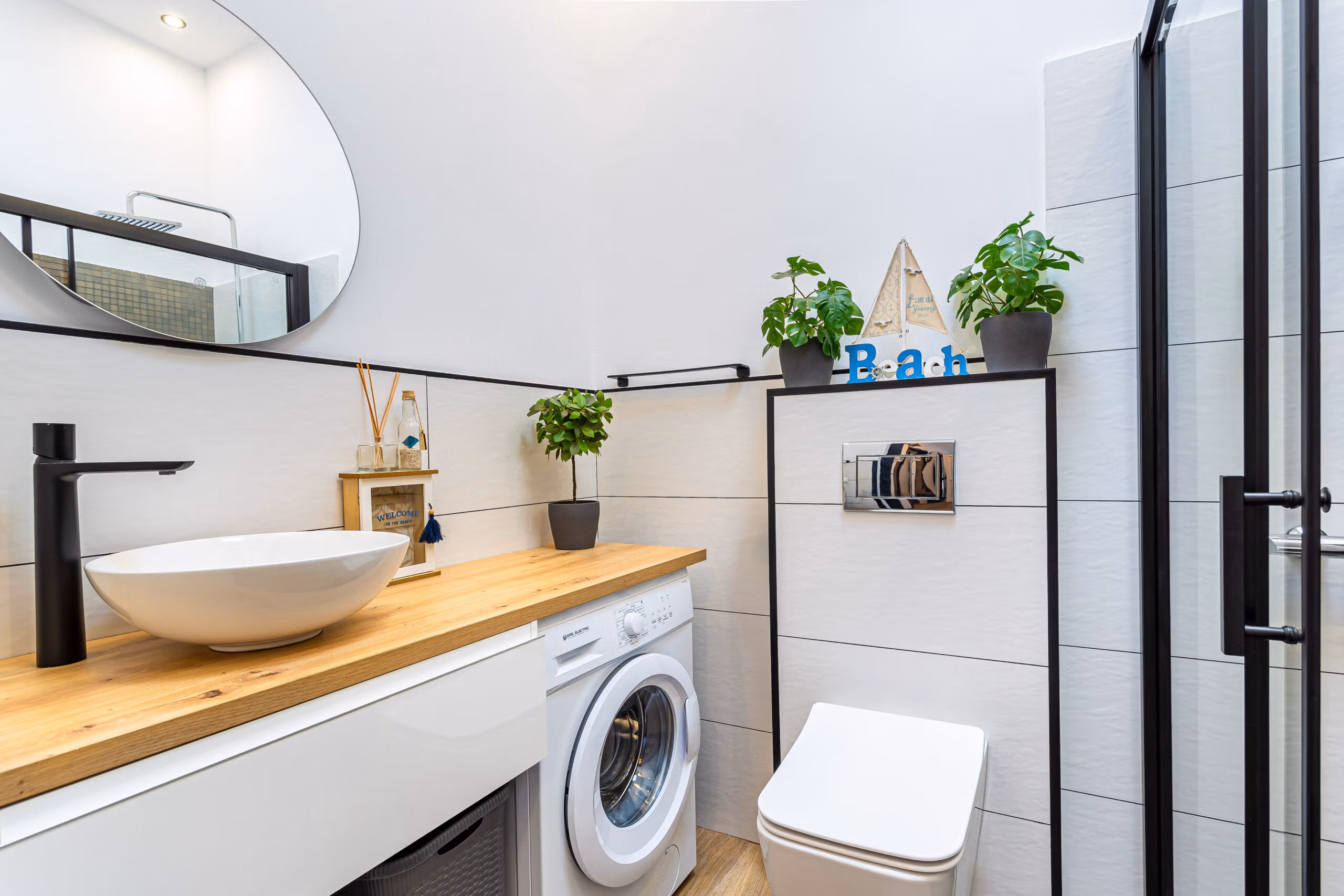 modern bathroom in puerto rico, gran canaria